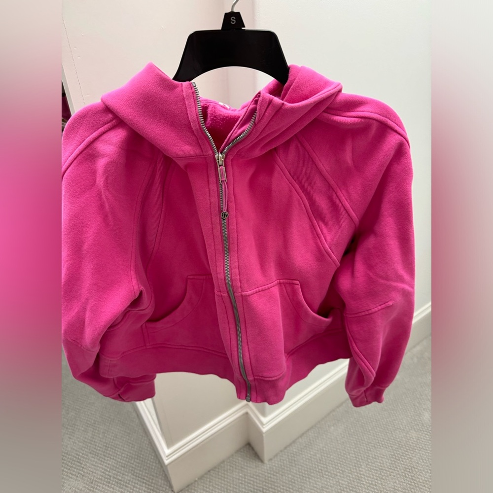 lululemon athletica Hot Pink Full‑Zip Hoodie